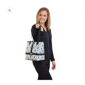 NWT Insulated Meal / Lunch/ on the go Snack bag with with handles